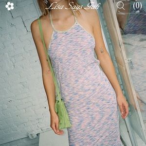 🫐🍓🍈Lisa Says Gah- Julia Dress in Berry/Honeydew-Size S